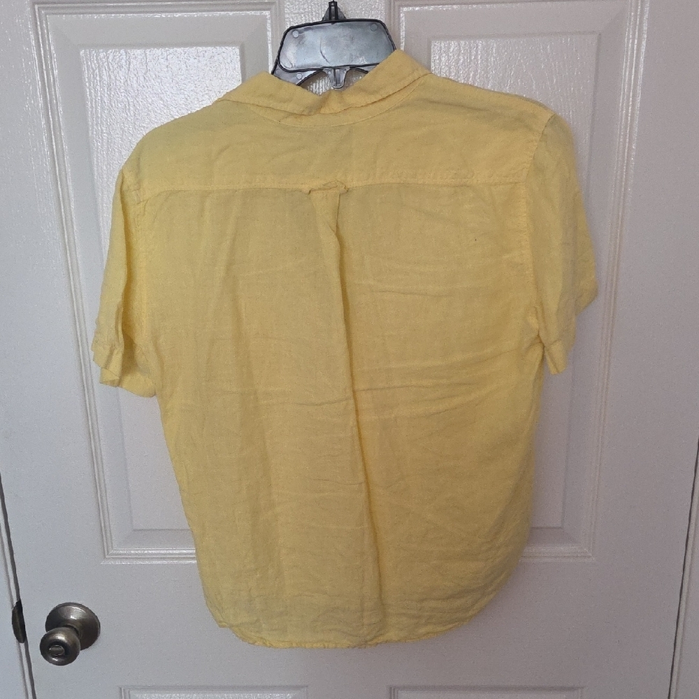 MaxMara Yellow Weekend Line Shirt - Picture 3 of 3